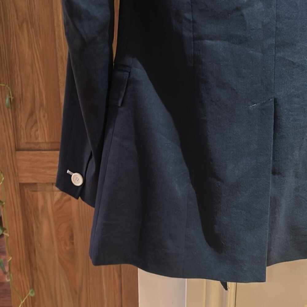 ROBERT RODRIGUEZ 2018 vogue navy blue nautical blazer 8 euc - Picture 9 of 12